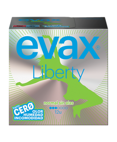 Pensos Higiénicos Liberty Normal 12 Un - Evax