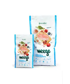 Weego Puppy e Júnior Frango e Romã 3kg