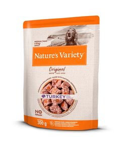 Nature's Variety Original Adulto Médio Maxi Pouch de Peru 8x300g