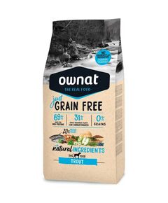 Ownat GF Just Adulto Sem Grão Trout 14kg