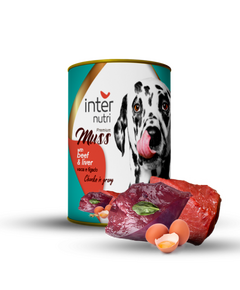 Internutri Mussy Beef & Figado 415g x24 Uni.
