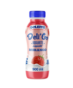 Deligo Iogurte LIQ. Morango - 500ML