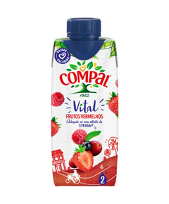 COMPAL VITAL FRUTOS VERMELHOS - 300ML