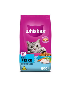 WHISKAS COMIDA GATO PEIXE - 900G
