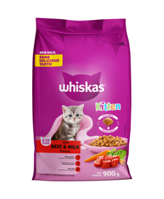 WHISKAS COMIDA GATO JUNIOR VACA - 900G