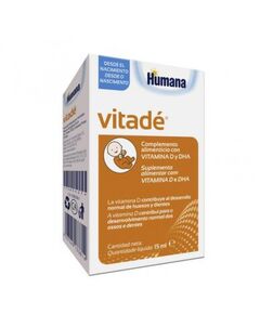 Complemento Alimentar Com Vitamina D E DHA 15 Ml - Vitadé