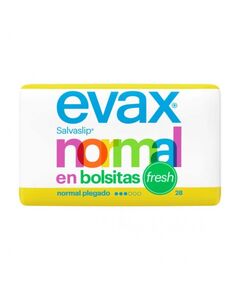 Pensos Diários Salvaslip Normal Fresh Com Bolsinhas 28 Un - Evax
