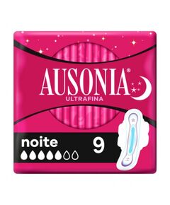 Pensos Higiênicos Ultrafina Noite Alas 9 Un - Ausonia