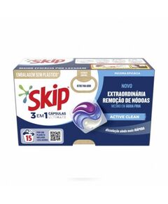 Capsulas Ultimate 3 Em 1 Active Clean 15 D - Skip