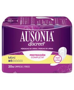 Ausonia Pensos Higiênicos Incontinência Discreet Mini 20 Un