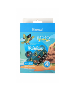Curitas Kids Patches Resistente Na Água 48 Un - Mermaid