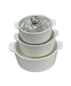 Conjunto de 3 tigelas - Cerâmica