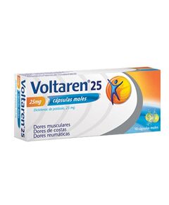 VOLTAREN 25MG 20 CAPS MOLES