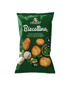 RIALTO BISCOTTINA ALHO/SALSA - 100G