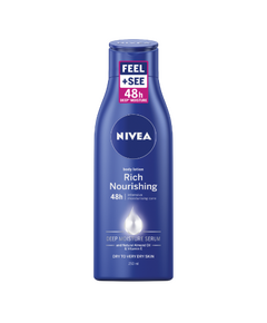 NIVEA LOÇÃO CORPORAL RICH CARING MILK - 250ML