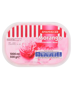 AMANHECER GELADO MORANGO 1L