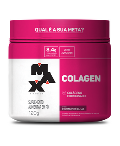 MAX Titanium Colageneo Frutos VERM. 120G