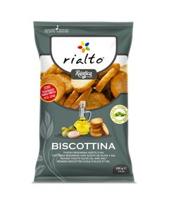 RIALTO BISCOTTINA AZEITE & SAL - 100G