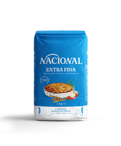 Farinha de Trigo Nacional Extra Fino 1kg