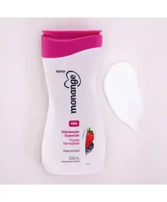 Monange Hidratante Corporal - Essencial Frutas Vermelhas
