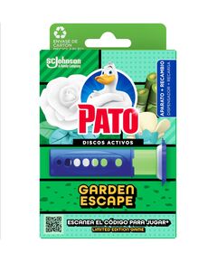Discos Sanitários Ativos Gel Dispensador + Recarga Garden Escape - 1 un