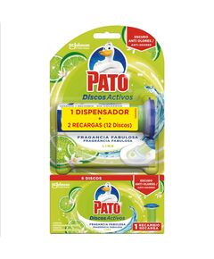 Pato Discos Sanitários Activos Lima Aparelho + 2 Recargas