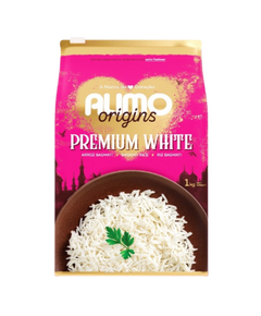 ALIMO ARROZ BASMATI PREMIUM BRANCO - 1KG