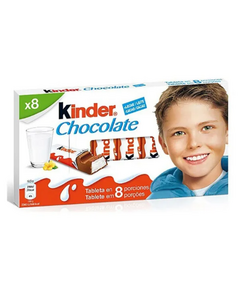 KINDER CHOCOLATE T8 - 100G