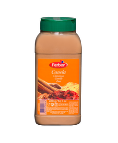FERBAR CANELA MOIDA FRASCO 400G
