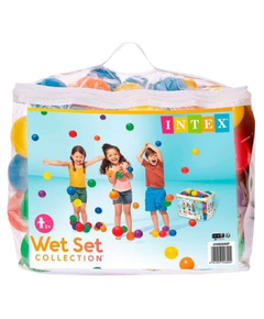 INTEX BOLAS FUN, MULTICOLORIDAS, 100 PEÇAS