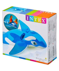 INTEX BOIA INFLÁVEL BALEIA TRANSPARENTE COM ALÇA