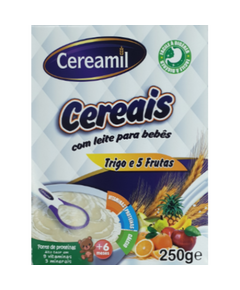 CEREAMIL MILBY TRIGO & 5 FRUTAS 250G