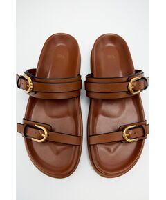 Sandálias Zara - Castanha