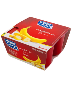 TOM MILK IOGURTE BANANA PACK 4X125G