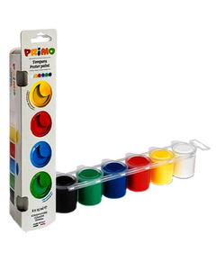 PRIMO GUACHE COM 6 CORES 25ML
