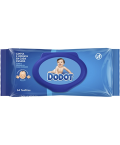 DODOT TOALHITAS BEBE 64UN