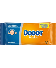 DODOT TOALHITAS BEBE BASICA 54UN