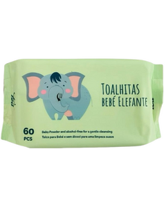 LEA TOALHITA BEBE ELEFANTE 60UN