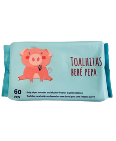 LEA TOALHITA BEBE PEPA 60UN