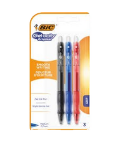 BIC CANETA GELOCITY SORT. 3UN