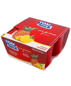 TOM MILK IOGURTE ANANAS PACK 4X125G