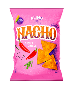 NACHOS BATATA FRITAS GINDUNGO DOCE 60G