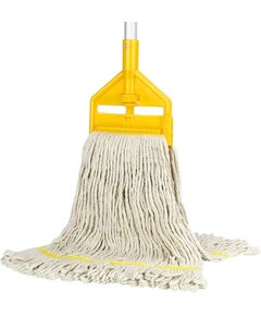 Esfregona Industrial de Algodão resistente com cabo longo