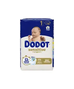 Fraldas Dodot Sensitive T1 (2-5Kg) 58U