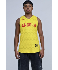 Camisola Treino dupla Face da Seleção Angolana - Amarela