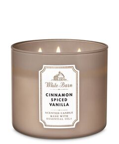 Vela- Bath & Body Works Cinnamon Spiced Vanilla