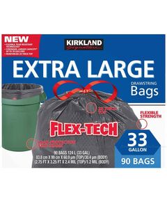 Sacos de Lixo- Flex - Extra Large 124L