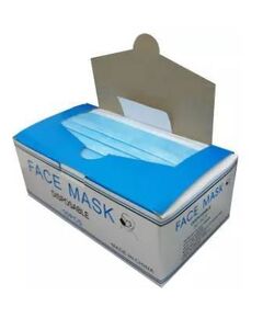 Caixa com máscara Facial Cirúrgica - 50 Un