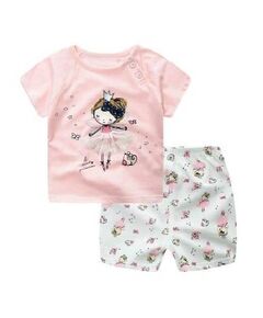 Conjunto Infantil Femenino - Calçao & Blusa