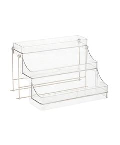 Prateleira Móvel em Acrilíco - iDesign Linus Easy-Reach